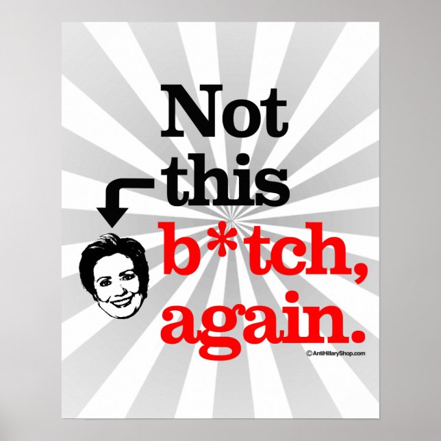 Not this B-tch again -png.png Poster (Vorne)