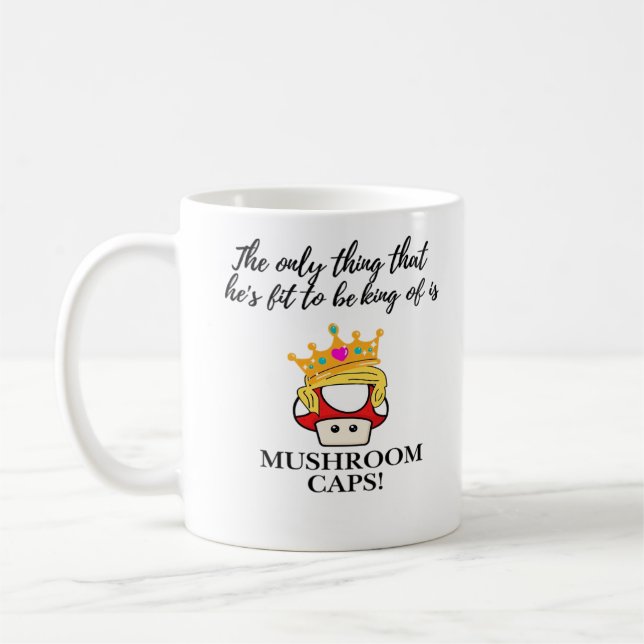 Not To Be King Classic Kaffeetasse (Links)