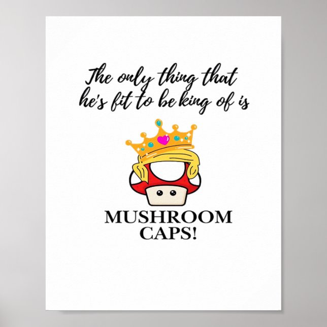 Not To Be King Classic Poster (Vorne)