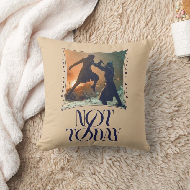 "Not Today" Arya Stark Vs. Der Nachtkönig Kissen (Decke)