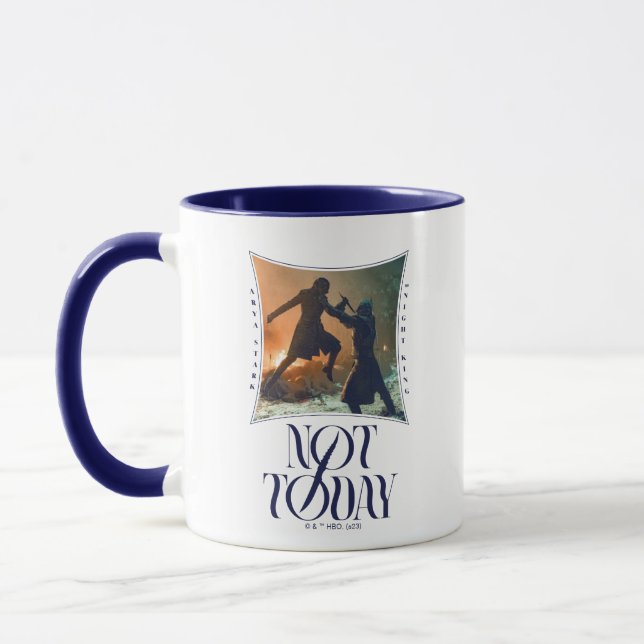 "Not Today" Arya Stark Vs. Der Nachtkönig Tasse (Links)