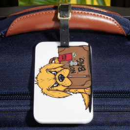 Not Your Bag Funny Sarcastic Warning Gepäckanhänger