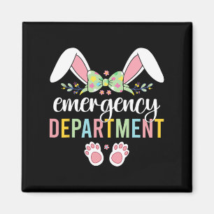 Notabteilung Bunny Emergency Room Krankenversicher Magnet