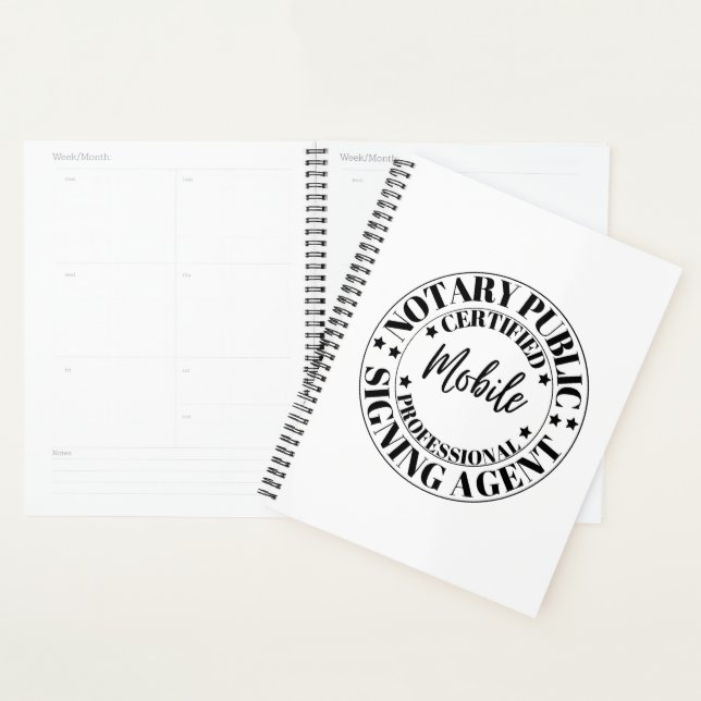 Notaire Mobile Certifié Professionnel (Devant avec enveloppe)