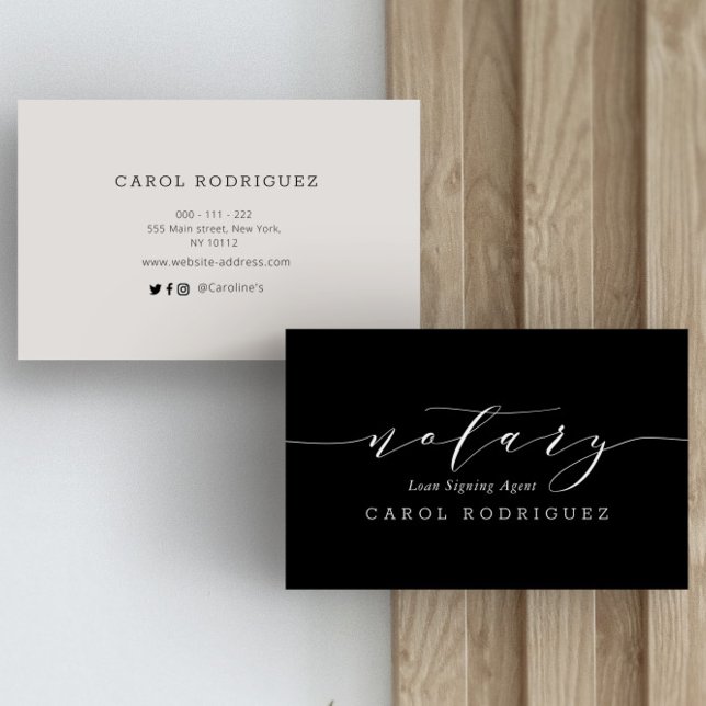 Notar-Agent Visitenkarte (Von Creator hochgeladen)