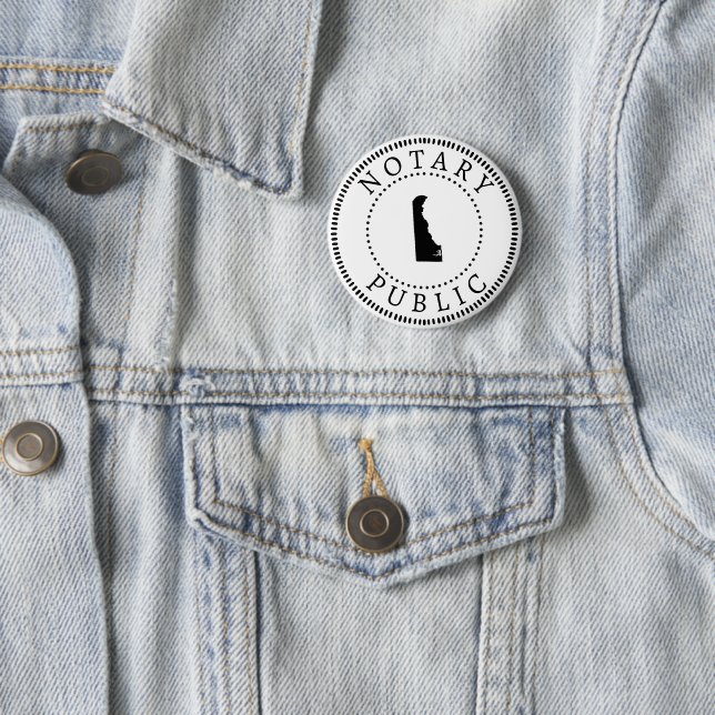 Notar Delaware Public Button (Beispiel)