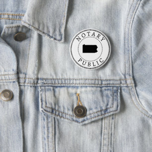 Notar Pennsylvania Public Button