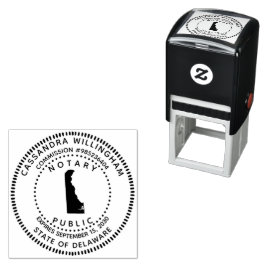 Notar Public Delaware Permastempel