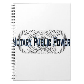 Notar Public Power Notizblock
