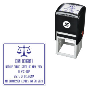 Notare Briefmarke leicht zu lesen   Comm. # Permastempel