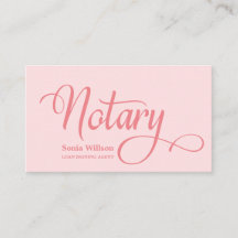 Notare elegante moderne, rot-rosa Typografie
