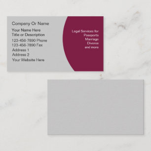 Notare Visitenkarten Visitenkarte