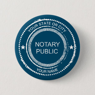 Notarname des öffentlichen Not leidenden Siegels S Button