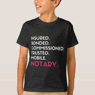 Notärszeit. Öffentliches Marketing für mobile Nota T-Shirt