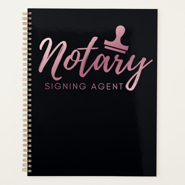Notary Pink | Planer (Vorderseite)