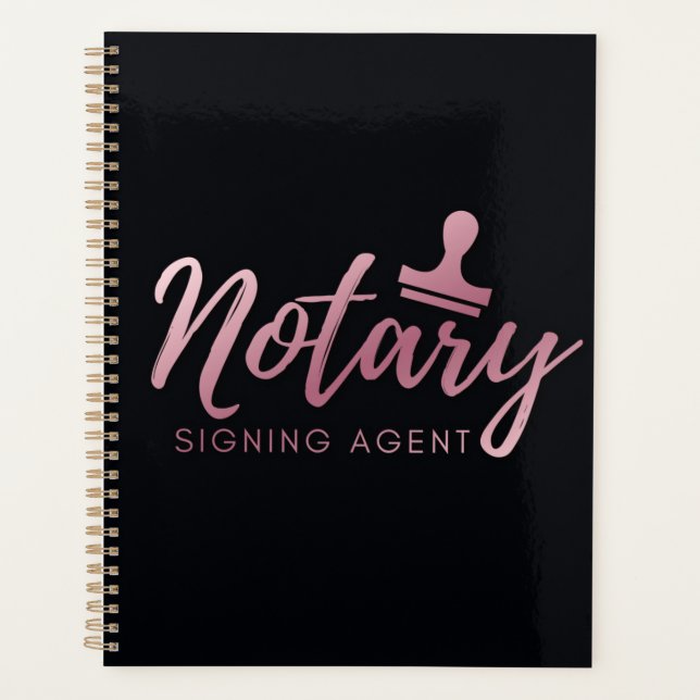 Notary Pink Planer (Vorderseite)
