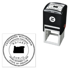 Notary Public Oregon Permastempel