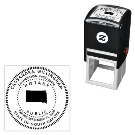 Notary Public South Dakota Permastempel