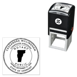 Notary Public Vermont Permastempel