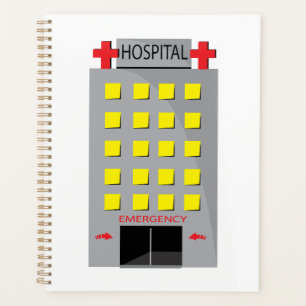 Notaufnahme des Krankenhausgebäudes Planer