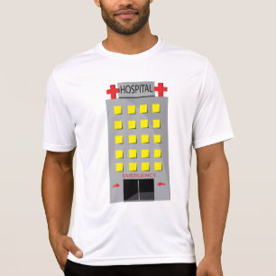 Notaufnahme des Krankenhausgebäudes T-Shirt