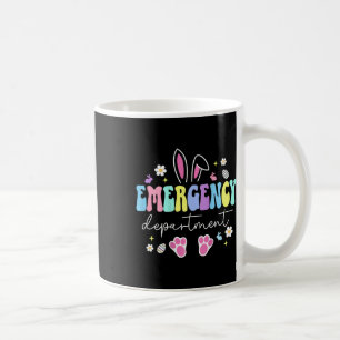 Notaufnahme-Ostervorsteherin Notaufnahme Kaffeetasse