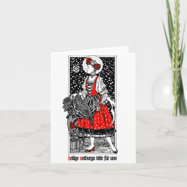 Notburga von Rattenberg Notecard Karte (Vorderseite)