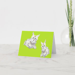 Note Card/Blank im Inneren Karte