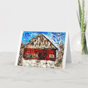 Note Card des Nordlandes<Blank Inside> Dankeskarte