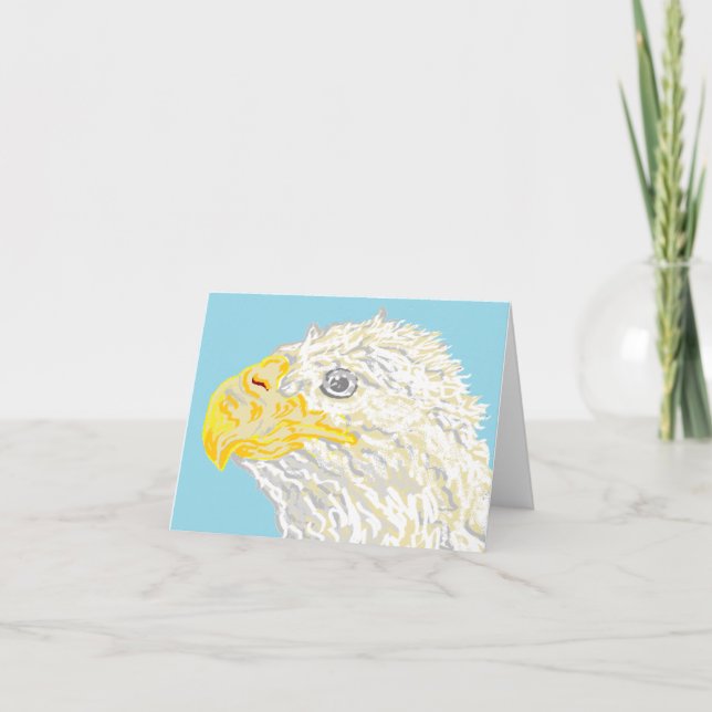 Note Card/Eagle Karte (Vorderseite)