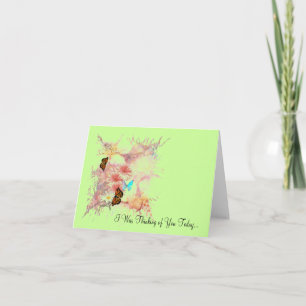 Note Card "Thinking of You" Karte