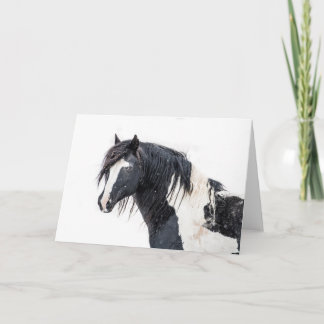 Note Card "Winter King" Karte