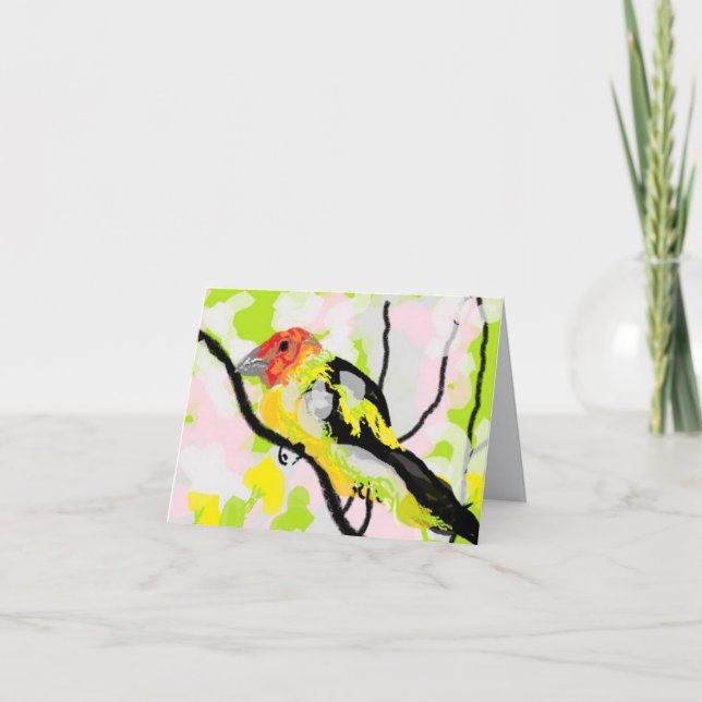 Note : Carte : Tanagers (Devant)