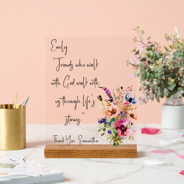 Note d'amitié personnalisée (Mariage)