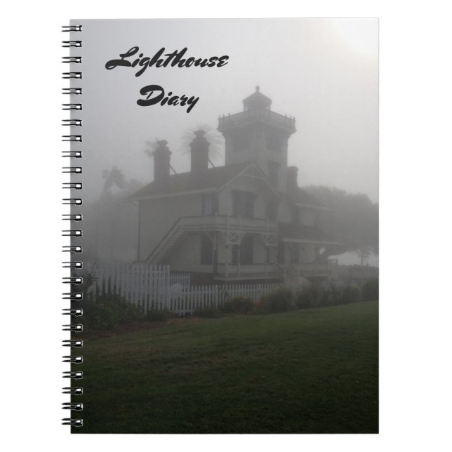 Note de journal intime de phare de voyage de livre (Devant)