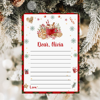 Note de la capsule de Noël Carte de message de not