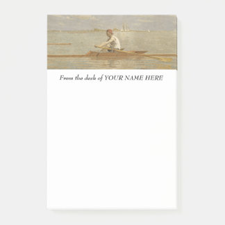 Note de post-it d'aviron, grande pour des