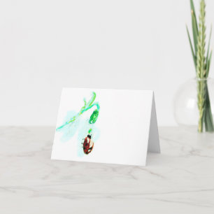 Note : Fleur nord-américaine W/ Ladybug