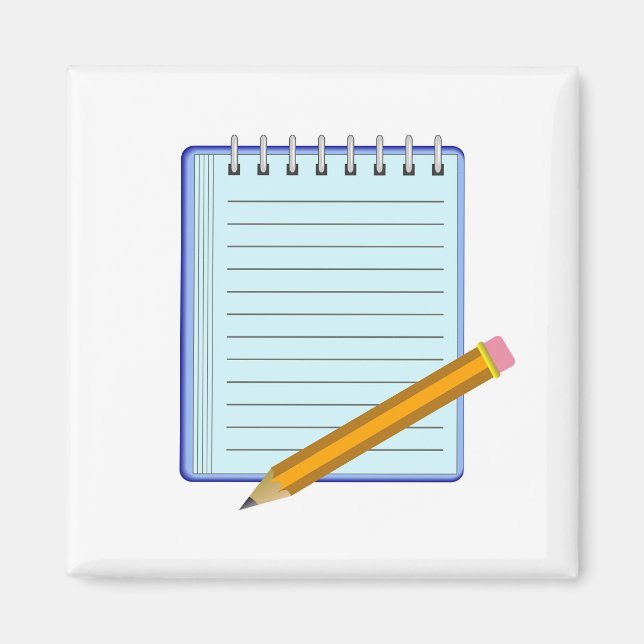Note Pad Magnet (Vorne)