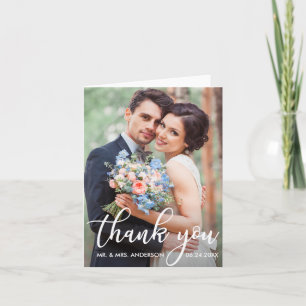 Note photo de la mariée de Merci Mariage moderne