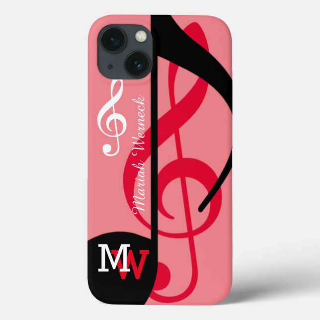 Note pink Case-Mate iPhone hülle (Rückseite)