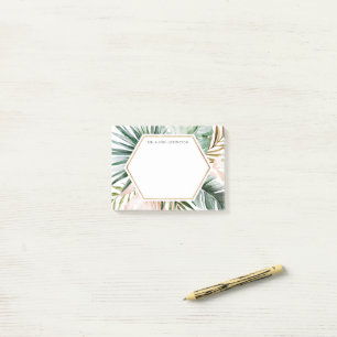 Note post-it pour les tropiques luxuriantes
