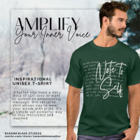 "Note to Self" Inspirational Unisex T - Shirt