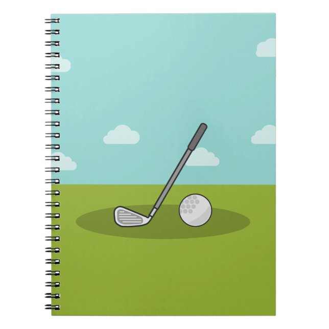 Note viols golf notizblock (Vorderseite)