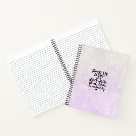 Notebook (21,6 x 28cm) - Thing's I'll Forget Notizbuch