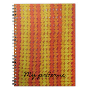Notebook - afghanische Muscheln Notizblock