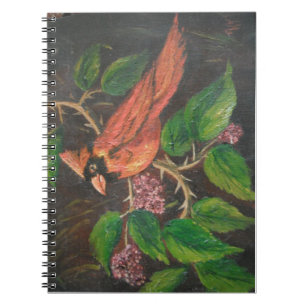 Notebook Ann Hayes Painting Kardinal Notizblock