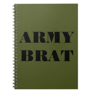 Notebook-Army Brat Notizblock
