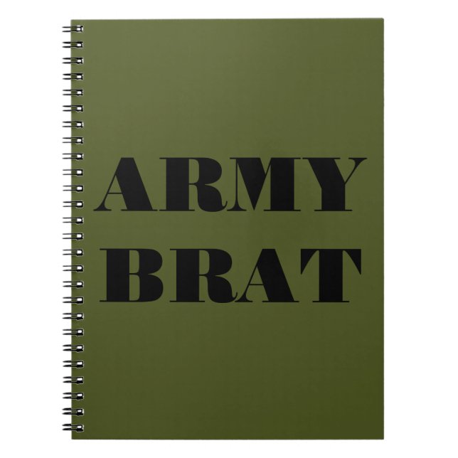 Notebook-Army Brat Notizblock (Vorderseite)
