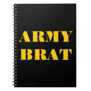 Notebook-Army Brat Notizblock